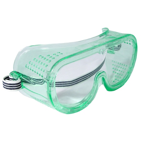 Radians Safety Goggles, Clear Lens, Uncoated, Perforated GGP11UID